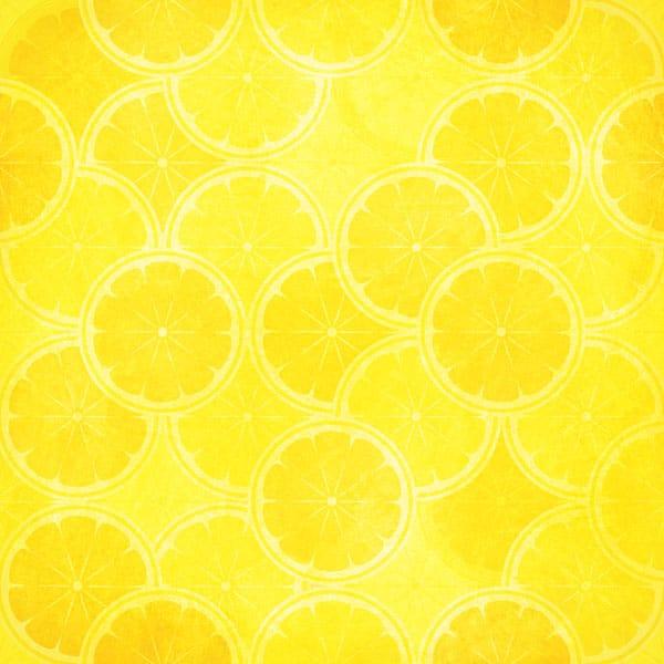 Paradise Collection Yellow Citrus 12 x 12 Scrapbook Paper by Scrapbook Customs