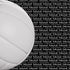 Go Big Sports Collection Volleyball Right 12 x 12 Scrapbook Paper by Scrapbook Customs
