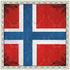 Sightseeing Collection Norway Flag 12 x 12 Scrapbook Paper by Scrapbook Customs - Scrapbook Supply Companies