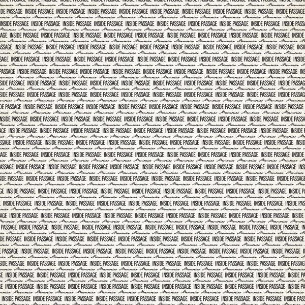 Alaskan Journal Collection Inside Passage Double-Sided Scrapbook Paper by Scrapbook Customs - Scrapbook Supply Companies