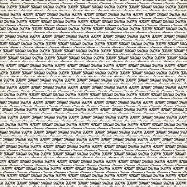 Alaskan Journal Collection Skagway Double-Sided Scrapbook Paper by Scrapbook Customs - Scrapbook Supply Companies