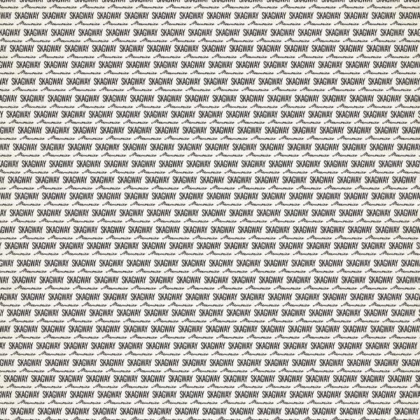 Alaskan Journal Collection Skagway Double-Sided Scrapbook Paper by Scrapbook Customs - Scrapbook Supply Companies