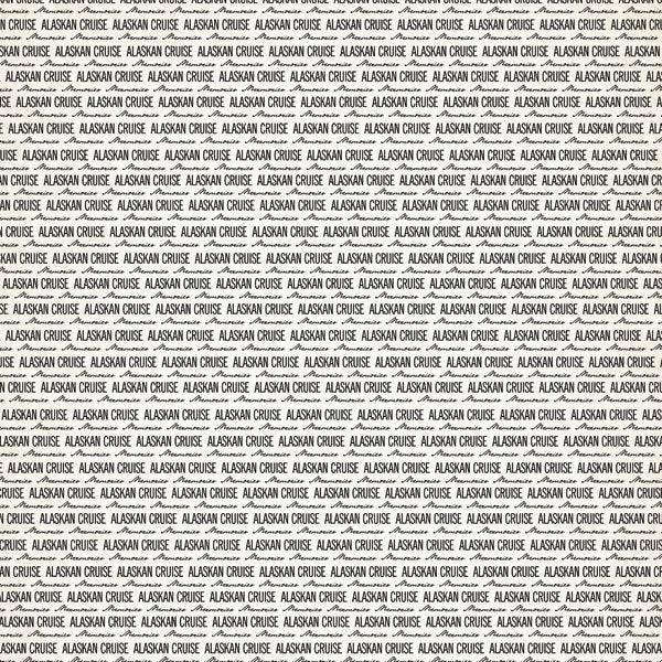 Alaskan Journal Collection Cruise 12 x 12 Double-Sided Scrapbook Paper by Scrapbook Customs - Scrapbook Supply Companies