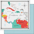 Travel Memories Collection Caribbean Sea 12 x 12 Double-Sided Scrapbook Paper by Scrapbook Customs
