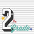 Back To School Collection Second Grade 12 x 12 Double-Sided Scrapbook Paper by Scrapbook Customs - Scrapbook Supply Companies