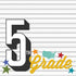Back To School Collection Fifth Grade 12 x 12 Double-Sided Scrapbook Paper by Scrapbook Customs - Scrapbook Supply Companies
