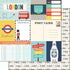 Travel Memories Collection London Journal 12 x 12 Double-Sided Scrapbook Paper by Scrapbook Customs