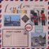 Travel Memories Collection London Journal 12 x 12 Double-Sided Scrapbook Paper by Scrapbook Customs - Scrapbook Supply Companies