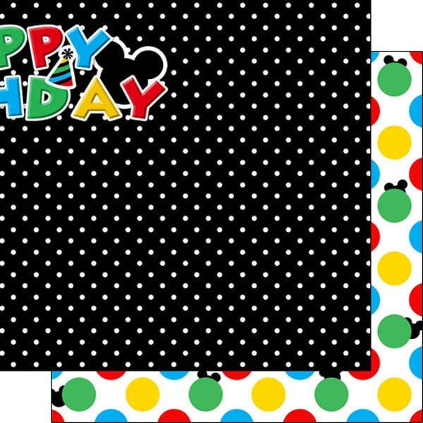 Magical Birthday Collection Right 12 x 12 Double-Sided Scrapbook Paper by Scrapbook Customs - Scrapbook Supply Companies