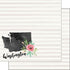 Watercolor Collection Washington 12 x 12 Double-Sided Scrapbook Paper by Scrapbook Customs