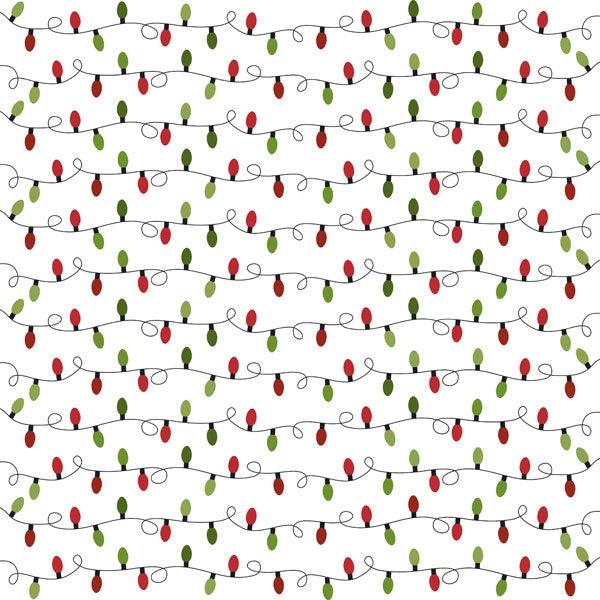 Christmas Collection Scrapbook Paper Kit - 12 Double-Sided 12 x 12 Scrapbook Papers by Scrapbook Customs - Scrapbook Supply Companies