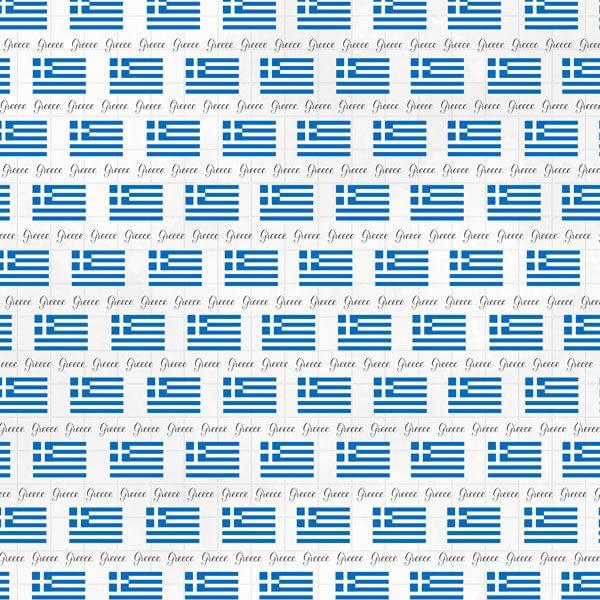 Travel Adventure Collection Greece Parthenon 12 x 12 Double-Sided Scrapbook Paper by Scrapbook Customs - Scrapbook Supply Companies