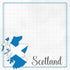 Travel Adventure Collection Scotland Border 12 x 12 Double-Sided Scrapbook Paper by Scrapbook Customs - Scrapbook Supply Companies