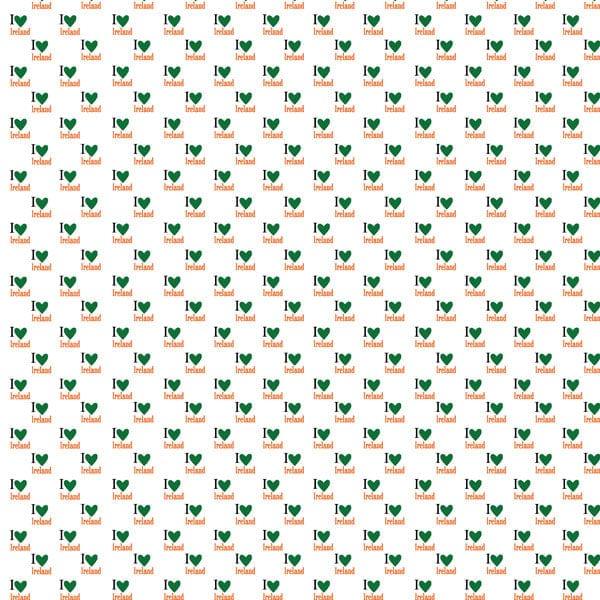 Travel Adventure Collection Ireland Map12 x 12 Double-Sided Scrapbook Paper by Scrapbook Customs - Scrapbook Supply Companies