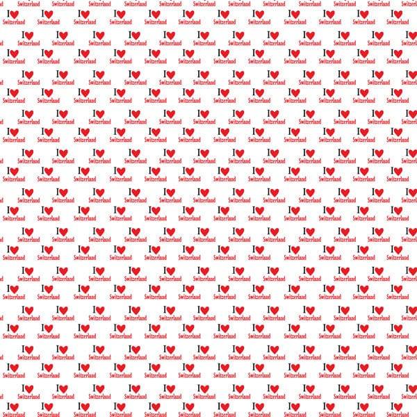 Travel Adventure Collection Switzerland Map 12 x 12 Double-Sided Scrapbook Paper by Scrapbook Customs - Scrapbook Supply Companies