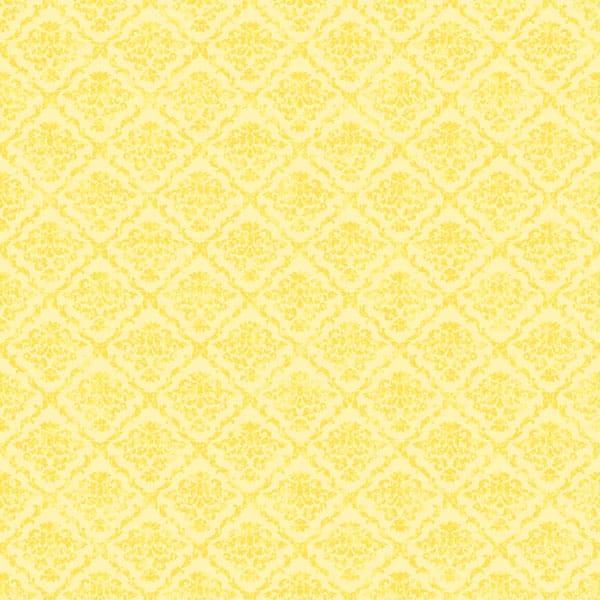 Magical Day of Fun Collection Yellow Princess 12 x 12 Double-Sided Scrapbook Paper by Scrapbook Customs - Scrapbook Supply Companies