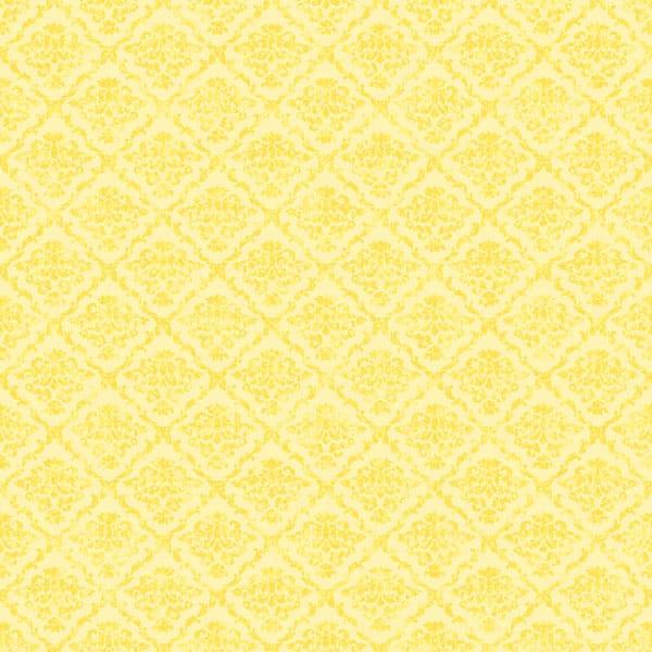 Magical Day of Fun Collection Yellow Princess 12 x 12 Double-Sided Scrapbook Paper by Scrapbook Customs - Scrapbook Supply Companies