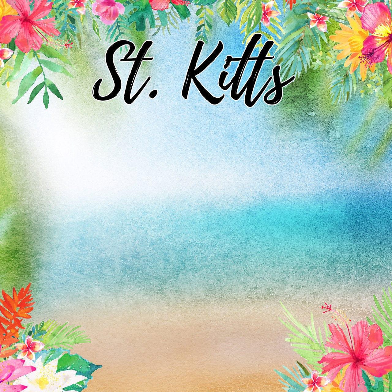 Getaway Collection St. Kitts 12 x 12 Double-Sided Scrapbook Paper by Scrapbook Customs - Scrapbook Supply Companies