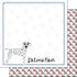 Puppy Love Collection Dalmatian 12 x 12 Double-Sided Scrapbook Paper by Scrapbook Customs