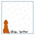 Puppy Love Collection Irish Setter 12 x 12 Double-Sided Scrapbook Paper by Scrapbook Customs - Scrapbook Supply Companies
