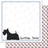 Puppy Love Collection Scottish Terrier 12 x 12 Double-Sided Scrapbook Paper by Scrapbook Customs - Scrapbook Supply Companies