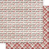 Puppy Love Collection Puppy Love Plaid 12 x 12 Double-Sided Scrapbook Paper by Scrapbook Customs