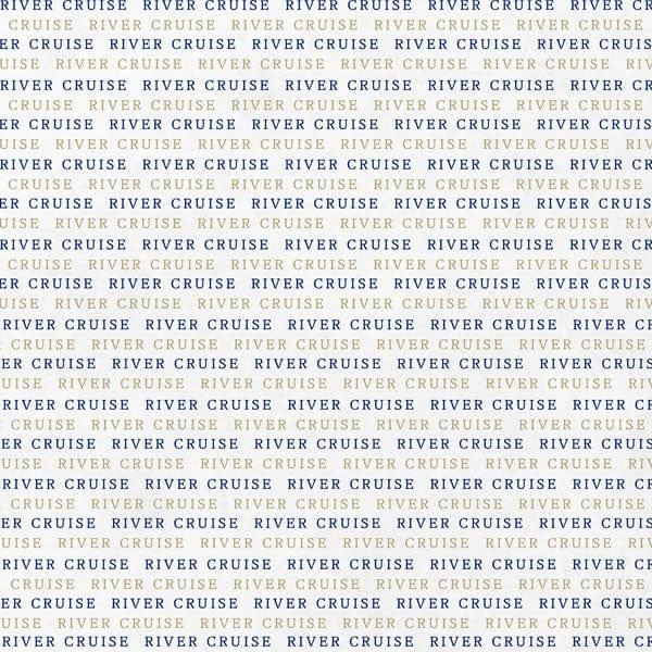 River Cruise Collection Watercolor 12 x 12 Double-Sided Scrapbook Paper by Scrapbook Customs - Scrapbook Supply Companies