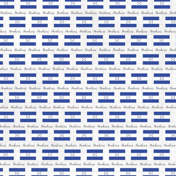 Travel Adventure Collection Honduras Border 12 x 12 Double-Sided Scrapbook Paper by Scrapbook Customs - Scrapbook Supply Companies
