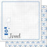 Travel Adventure Collection Israel Border 12 x 12 Double-Sided Scrapbook Paper by Scrapbook Customs