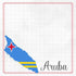 Travel Adventure Collection Aruba Border 12 x 12 Double-Sided Scrapbook Paper by Scrapbook Customs