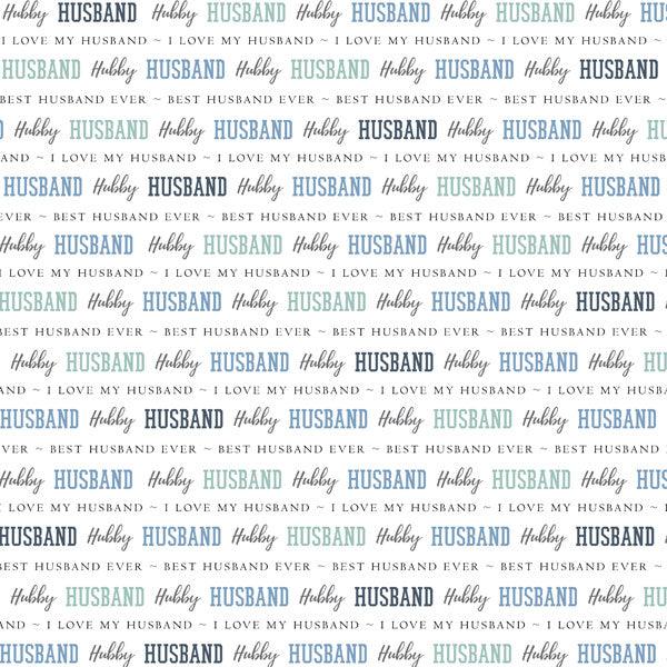 Family Pride Collection Husband 12 x 12 Double-Sided Scrapbook Paper by Scrapbook Customs - Scrapbook Supply Companies