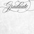 Fancy Graduate Collection Cursive Graduation 12 x 12 Double-Sided Scrapbook Paper by Scrapbook Customs - Scrapbook Supply Companies