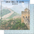 Travel Coordinates Collection Great Wall of China 12 x 12 Double-Sided Scrapbook Paper by Scrapbook Customs