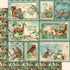 Woodland Friends Collection Be Clever 12 x 12 Double-Sided Scrapbook Paper by Graphic 45 - Scrapbook Supply Companies