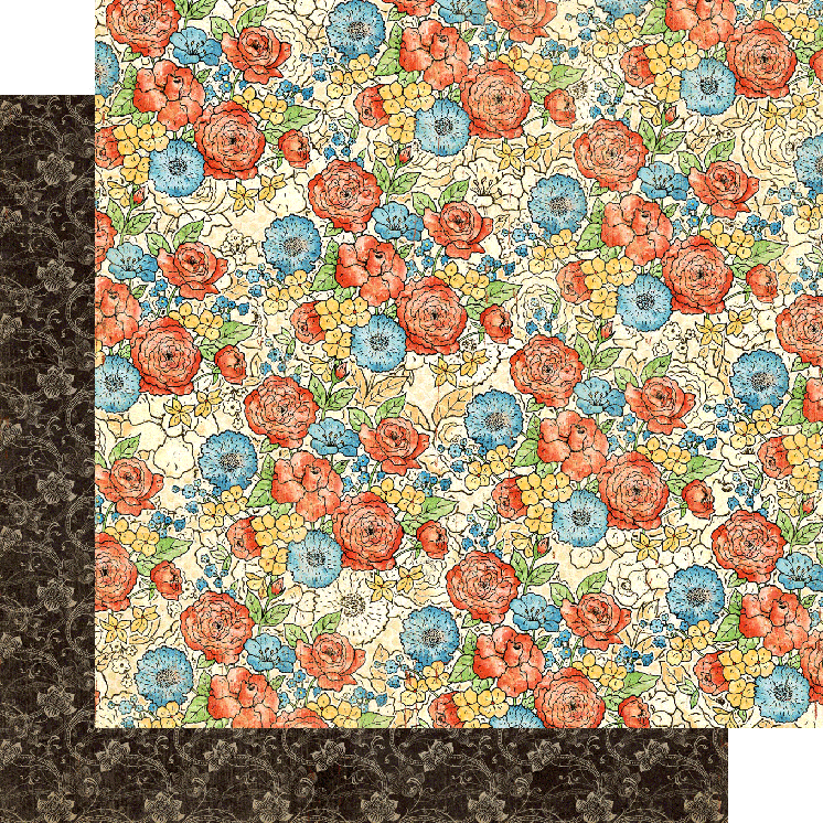 Well Groomed Collection Cutie Pie 12 x 12 Double-Sided Scrapbook Paper by Graphic 45 - Scrapbook Supply Companies