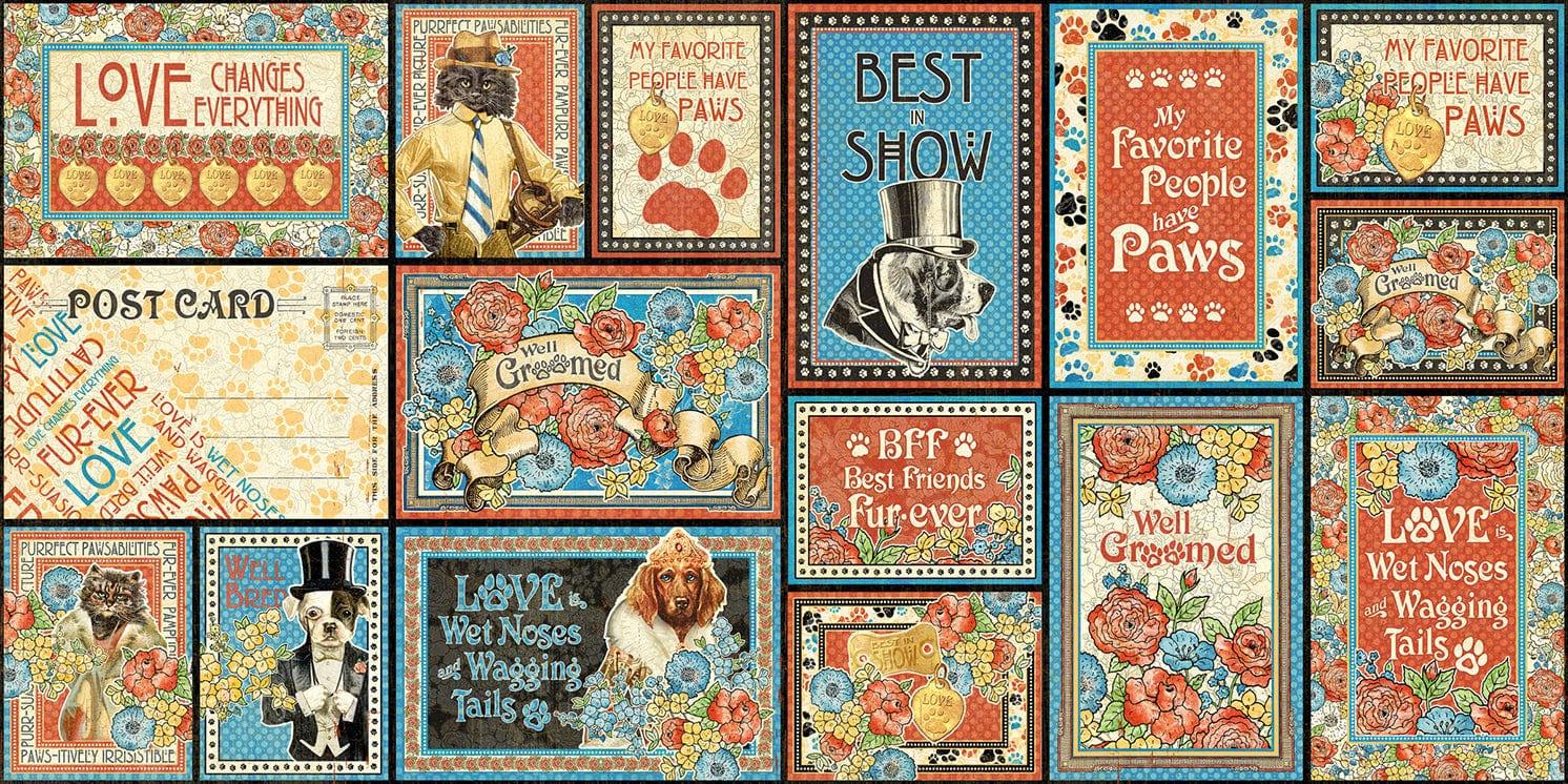 Well Groomed Collection 4 x 6 and 3 x 4 Journaling & Ephemera Scrapbook Cards by Graphic 45 - 32 Pieces - Scrapbook Supply Companies