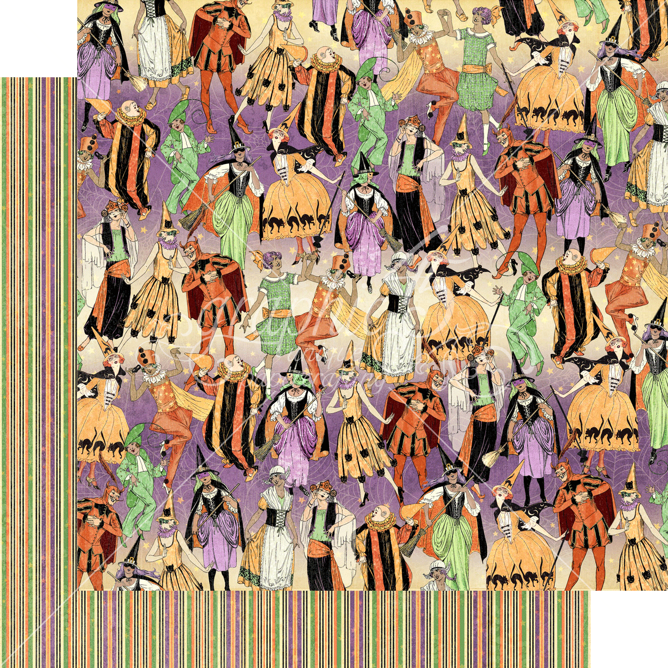 Charmed Collection Let's Party 12 x 12 Double-Sided Scrapbook Paper by Graphic 45 - Scrapbook Supply Companies