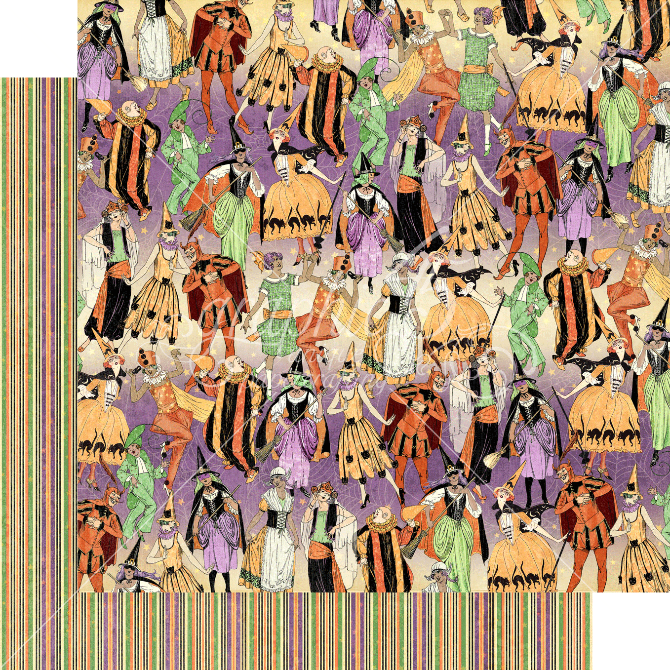 Charmed Collection Let's Party 12 x 12 Double-Sided Scrapbook Paper by Graphic 45