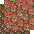 Warm Wishes Collection Yuletide Floral 12 x 12 Double-Sided Scrapbook Paper by Graphic 45