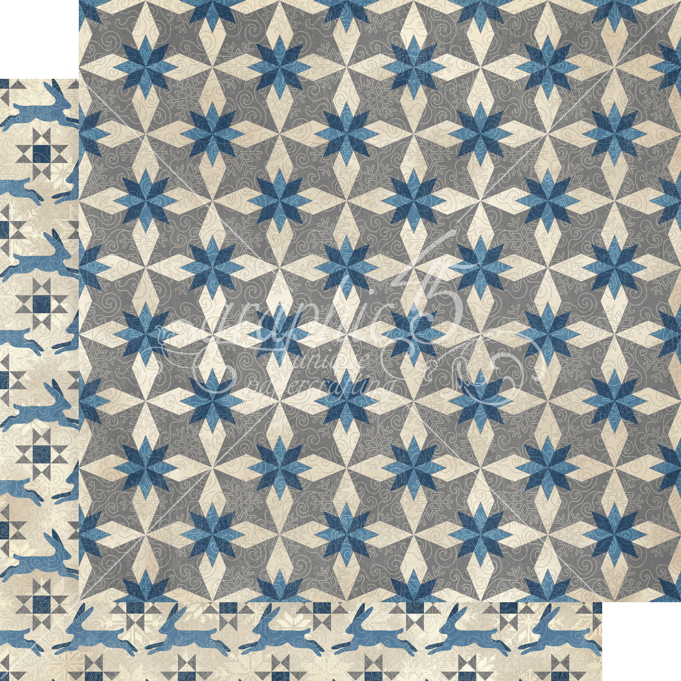 Let's Get Cozy Collection Bundle Up 12 x 12 Double-Sided Scrapbook Paper by Graphic 45