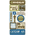 Outdoor Collection Off Road Scrapbook Sticker Sheet 6 x 12 by Scrapbook Customs - Scrapbook Supply Companies