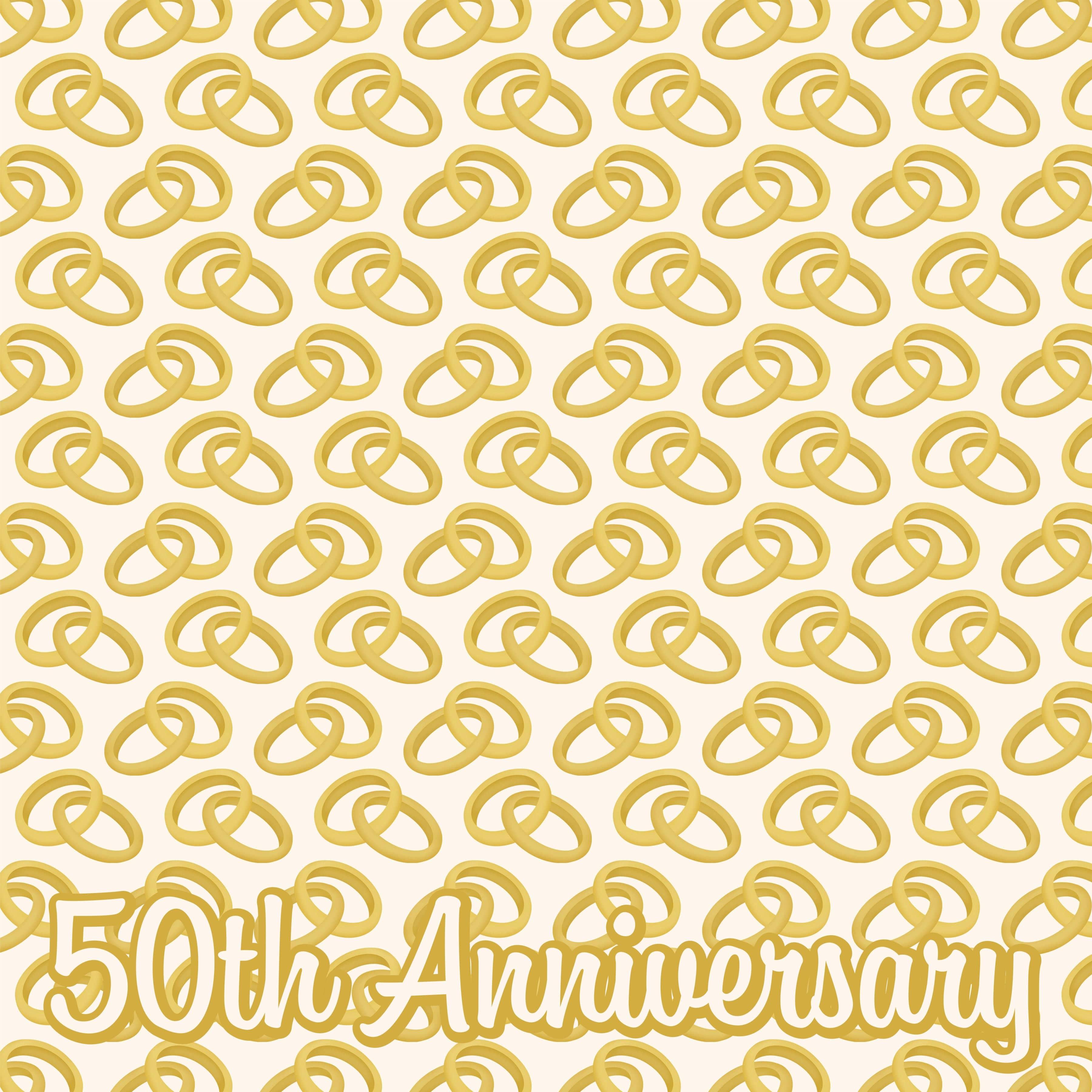 Lasting Love Collection 50th Anniversary 12 x 12 Double-Sided Scrapbook Paper by SSC Designs - Scrapbook Supply Companies