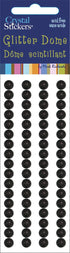 Black 3mm Glitter Dome Stickers by Mark Richards USA - Scrapbook Supply Companies