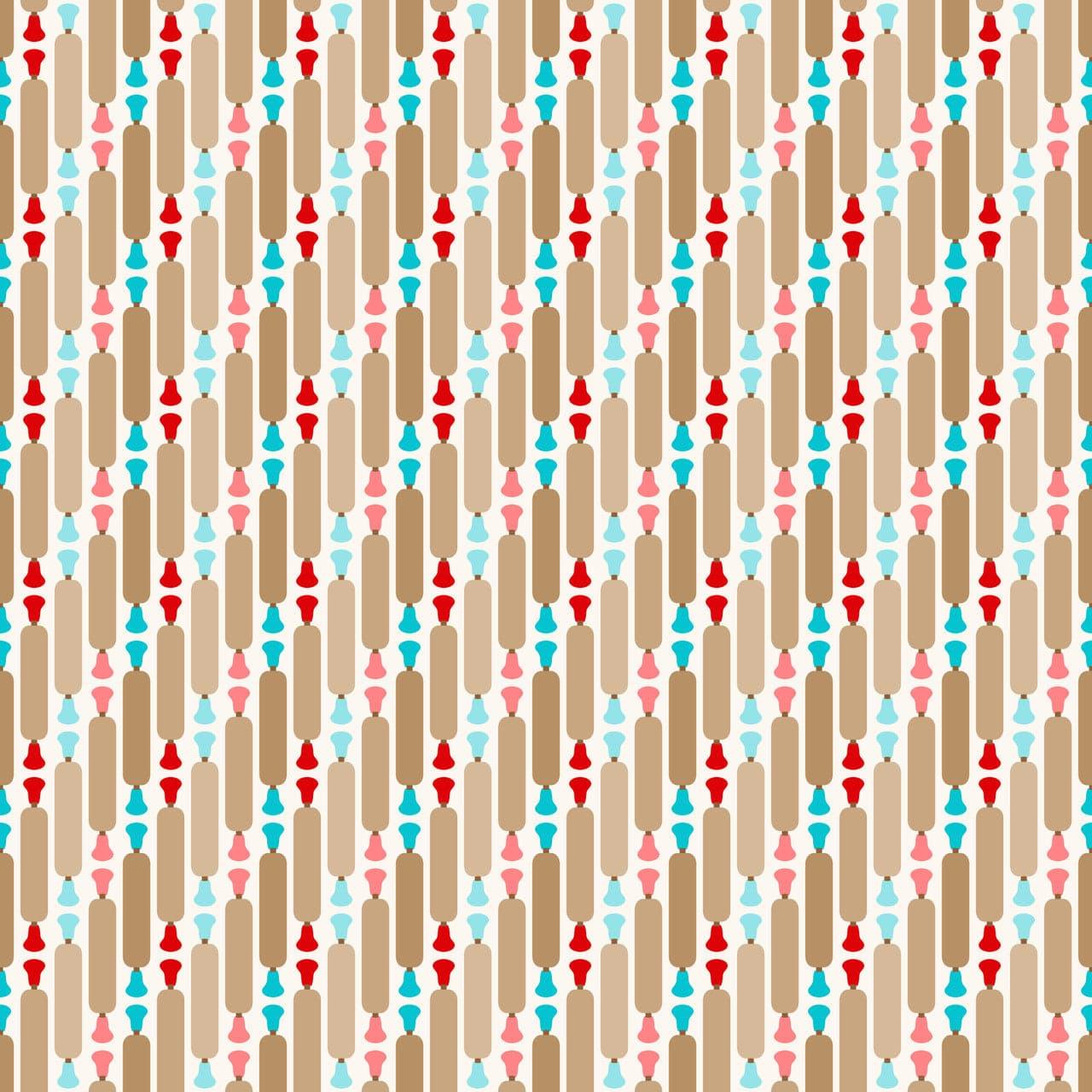 Sugar & Spice Collection Rolling Pins 12 x 12 Double-Sided Scrapbook Paper by SSC Designs - Scrapbook Supply Companies