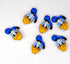 Disney Dress It Up Collection Donald Duck Scrapbook Buttons - 6 pieces - Scrapbook Supply Companies