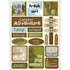 Outdoor Collection Great Outdoors 8 x 10 Scrapbook Sticker Sheet by Scrapbook Customs - Scrapbook Supply Companies