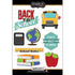 Back To School Collection 6 x 8 Scrapbook Sticker Sheet by Scrapbook Customs - Scrapbook Supply Companies