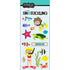 Snorkeling Adventure Collection Snorkeling 6 x 12 Scrapbook Sticker Sheet by Scrapbook Customs - Scrapbook Supply Companies