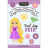 Magical Day of Fun Collection Purple Princess 6 x 8 Scrapbook Sticker Sheet by Scrapbook Customs - Scrapbook Supply Companies