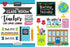 Occupation Collection Teacher's Classroom 6 x 8 Double Sided Scrapbook Sticker Sheet by Scrapbook Customs - Scrapbook Supply Companies